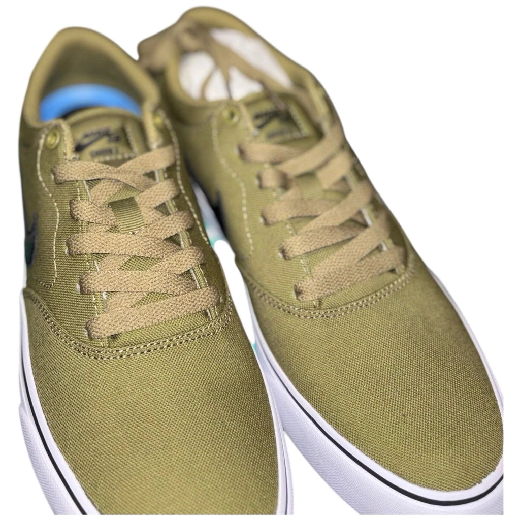 Men's Nike SB Chron 2 Canvas Pilgrim Green Olive Shoes
