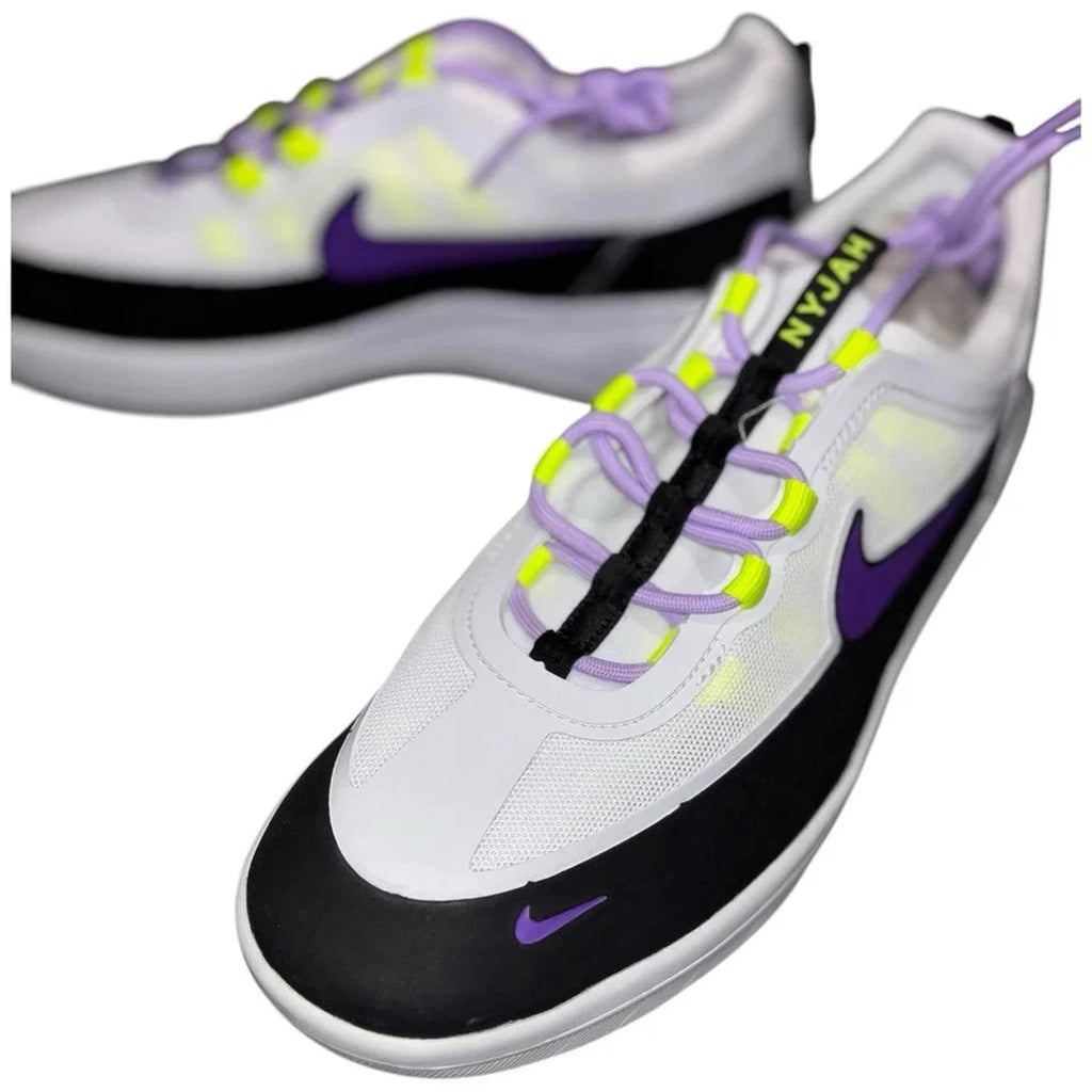 Men's Nike SB Nyjah Free 2 Black Wild Berry Skate Shoes