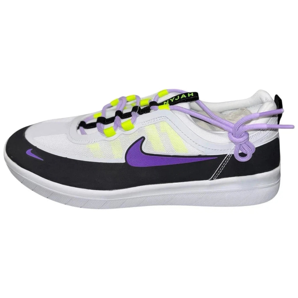 Men's Nike SB Nyjah Free 2 Black Wild Berry Skate Shoes