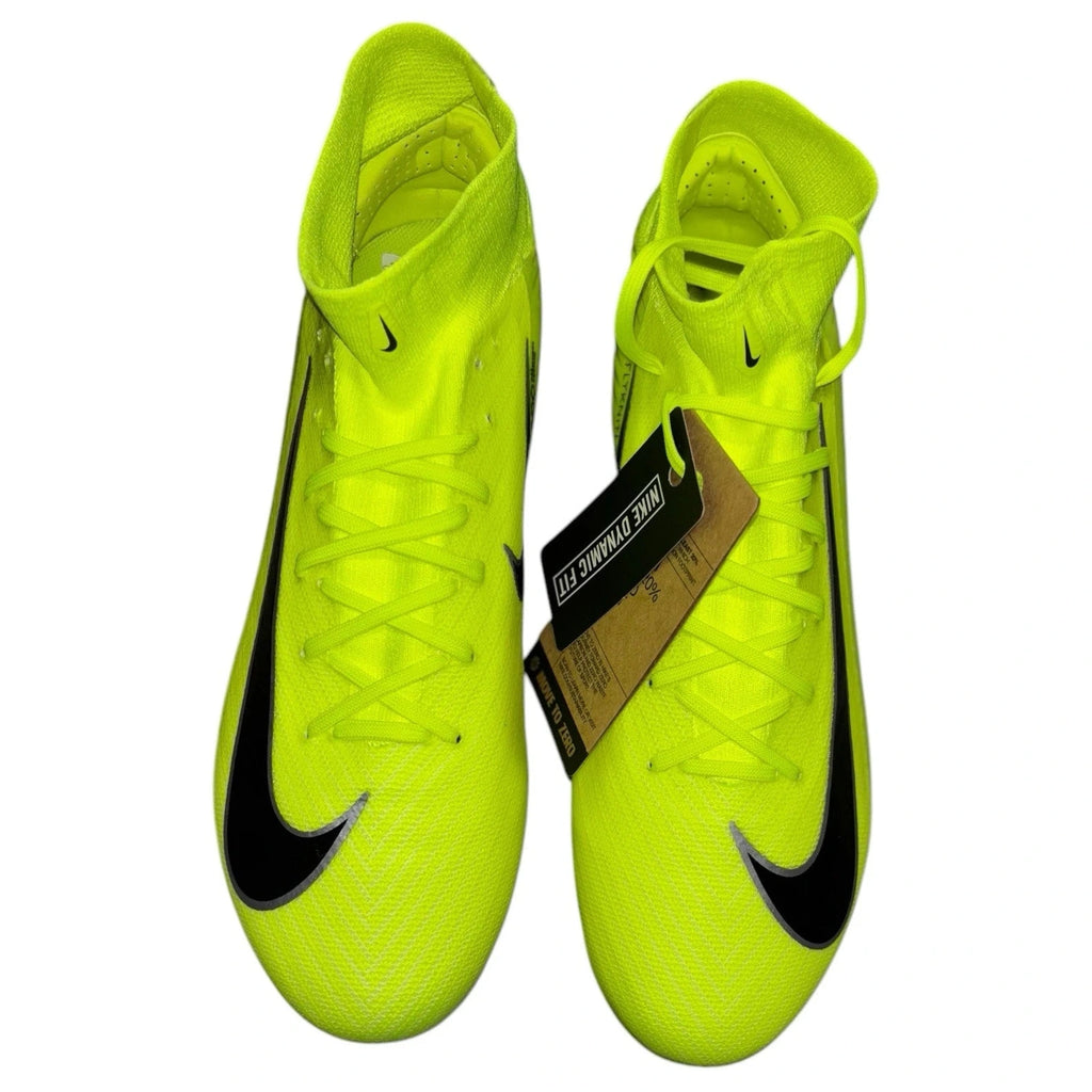 Men's Nike Zoom Superfly 10 Pro FG Volt Black Football Boots
