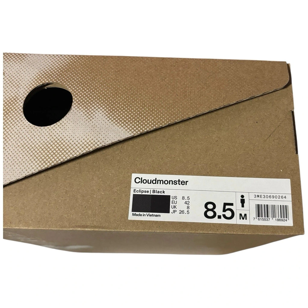 On Running Cloud Monster Eclipse Black Sneakers