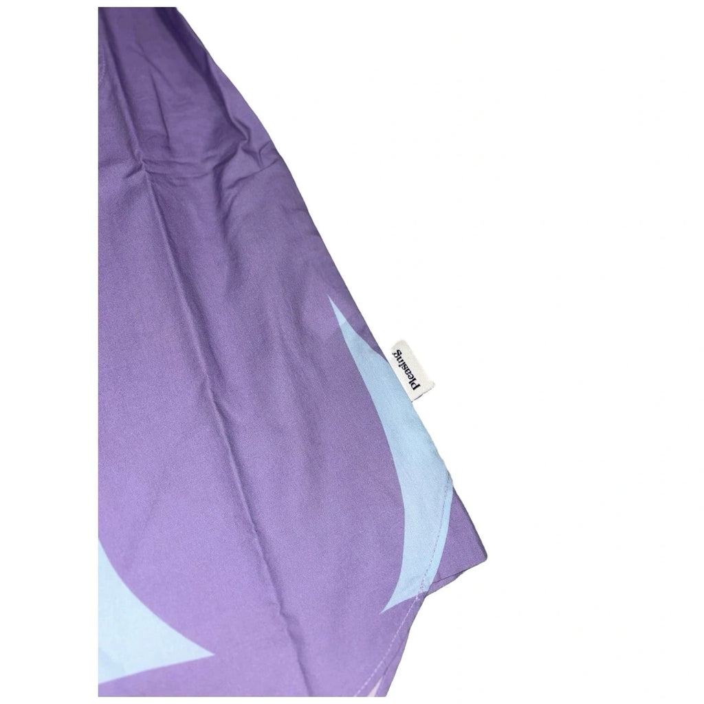 Men's Pleasing Blobby Purple Blue Shirt