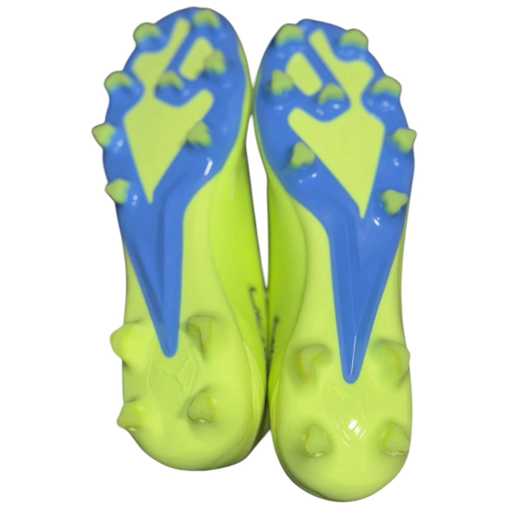 Men's Puma Ultra Pro FG AG Football Boots Cleats Yellow Black