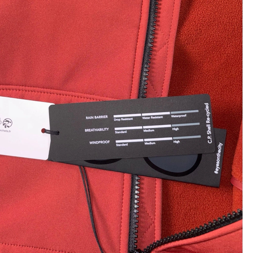 CP Company Soft Shell R Goggle Jacket Red