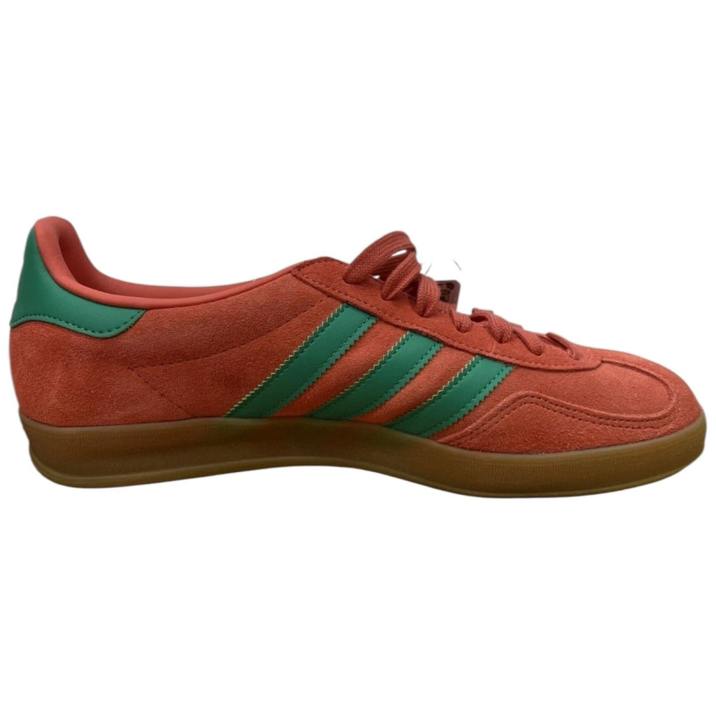 Men's Red Scarlet and Green Adidas Originals Gazelle Sneakers