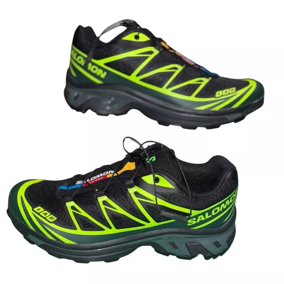 Men's Salomon XT 6 Neon Black Trainer