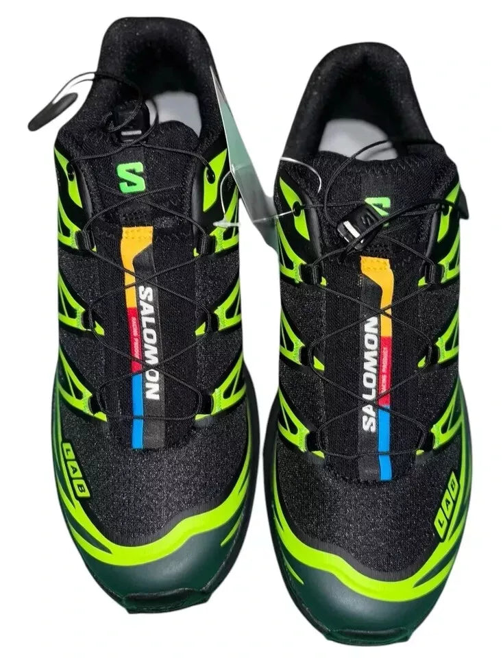 Men's Salomon XT 6 Neon Black Trainer