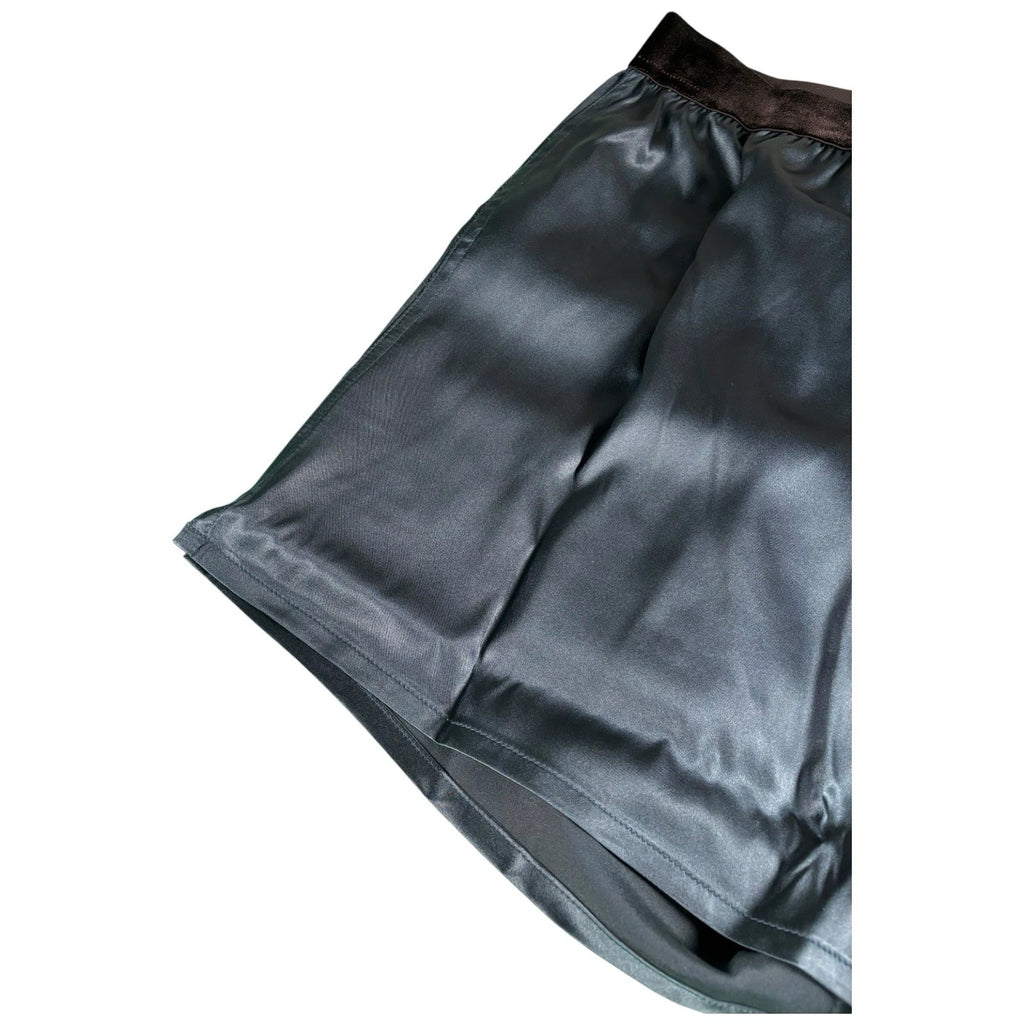 Men's Tom Ford Silk Boxer Briefs Navy Blue
