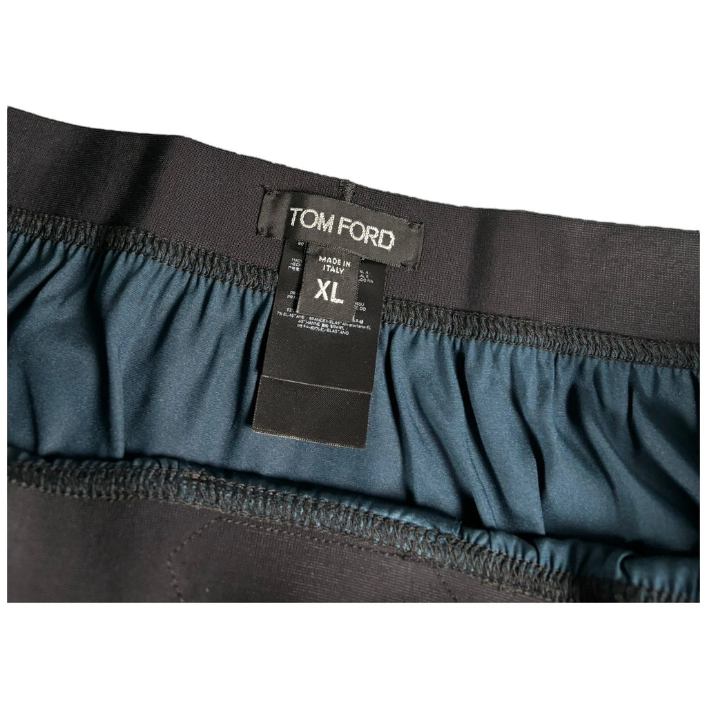 Men's Tom Ford Silk Boxer Briefs Navy Blue