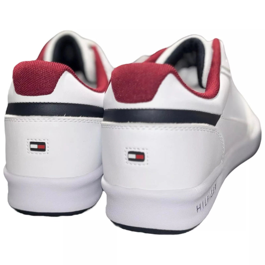 Men's Tommy Hilfiger Modern Cup Leather Sneaker Black White