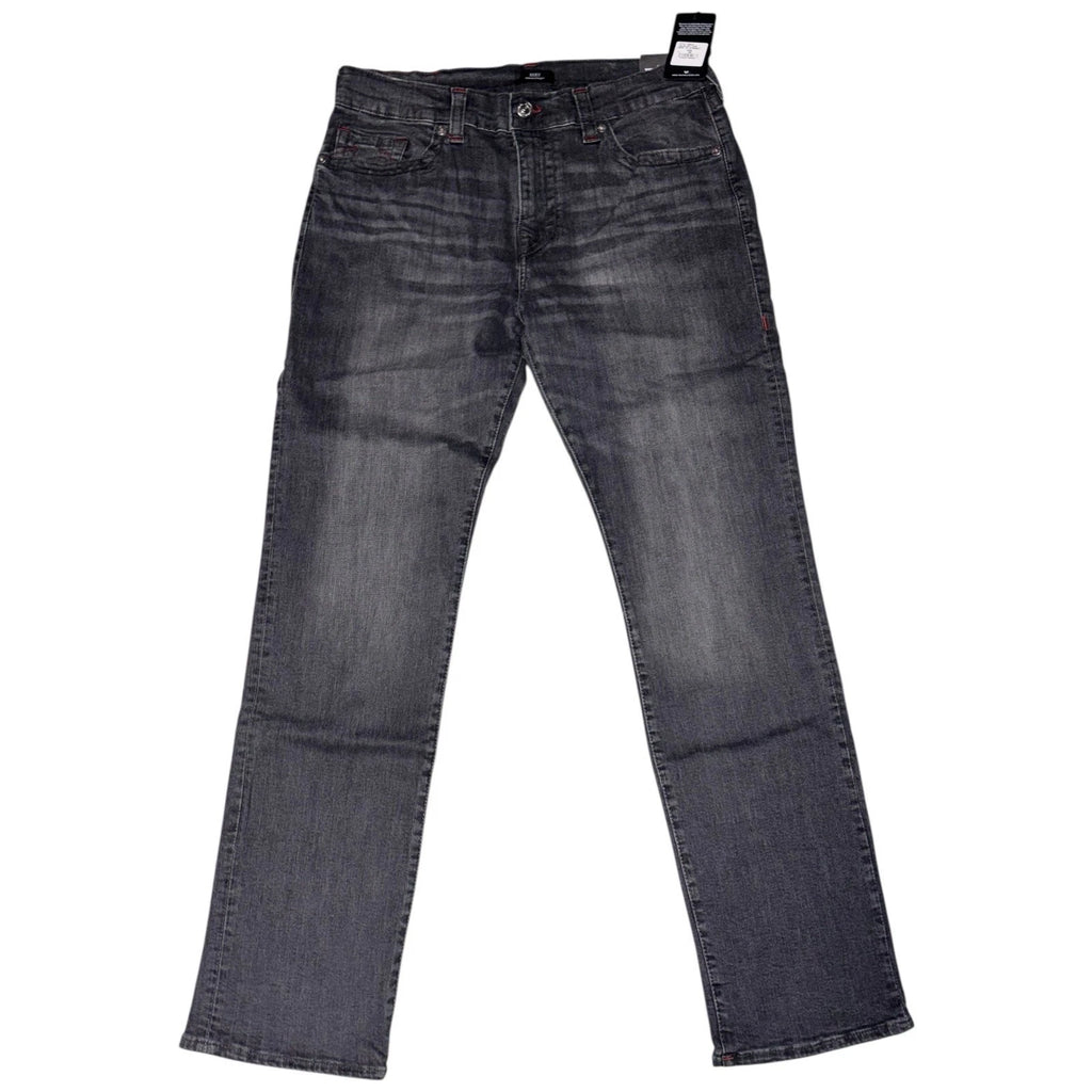 Men's True Religion Ricky Big-T Straight Leg Jeans Grey