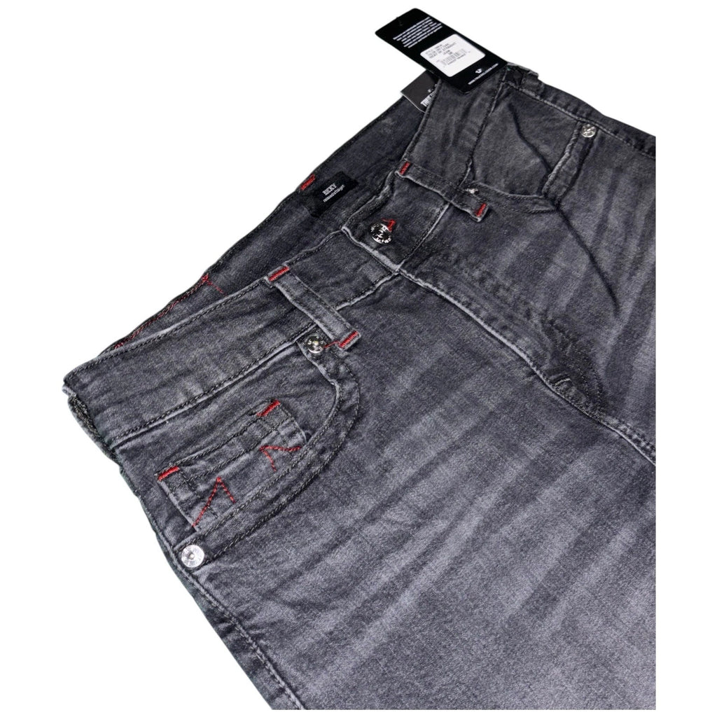 Men's True Religion Ricky Big-T Straight Leg Jeans Grey