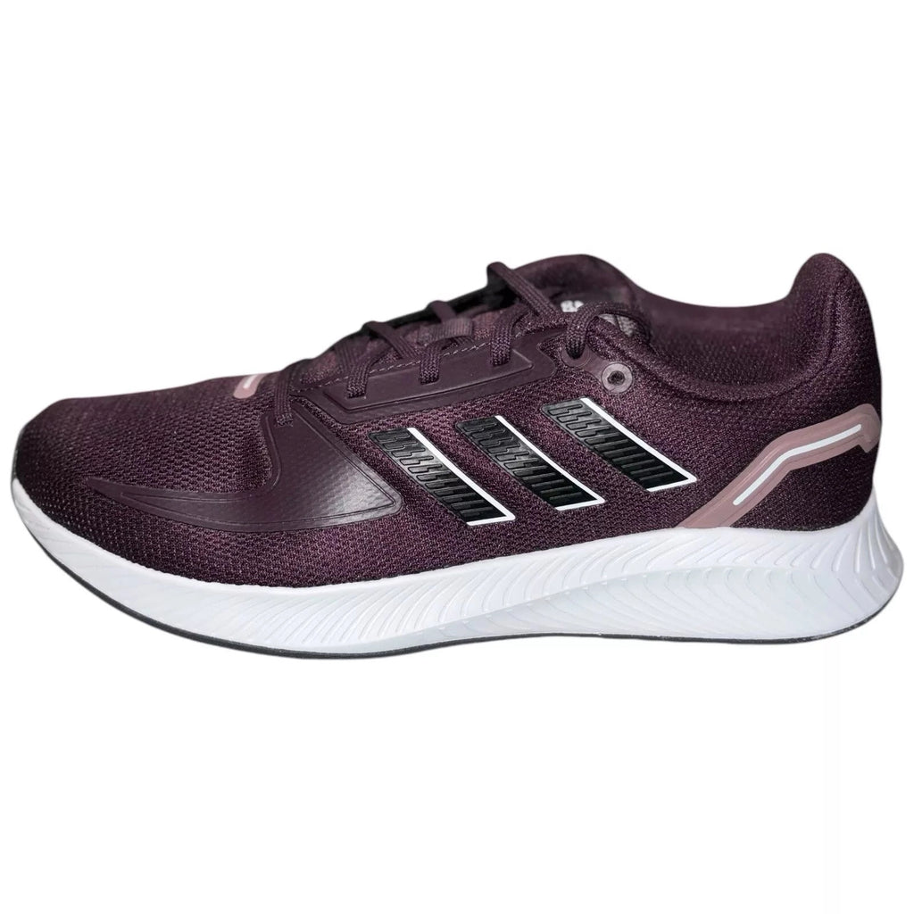 Men's Unisex Maroon Purple Adidas Runfalcon 2.0 Trainers