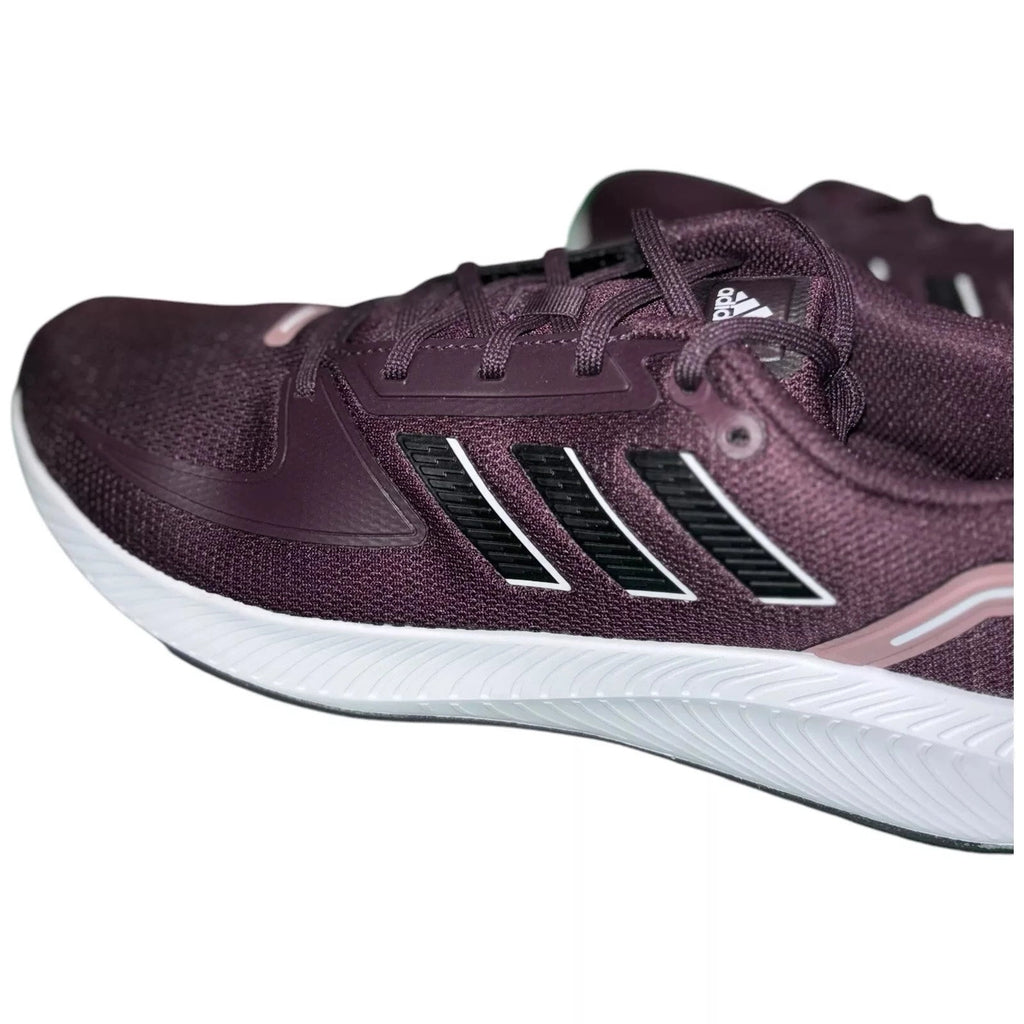 Men's Unisex Maroon Purple Adidas Runfalcon 2.0 Trainers