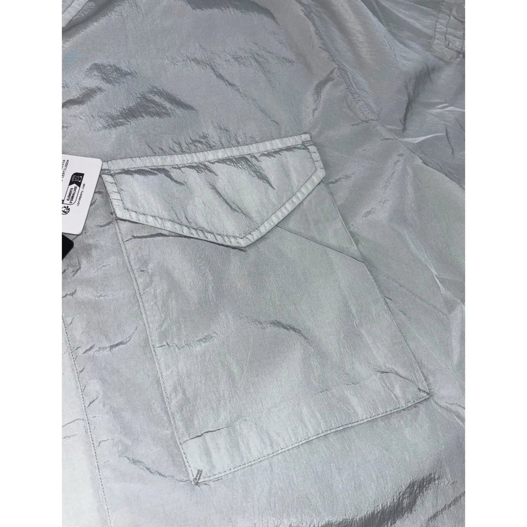 Men's White CP Company Chrome-R Pocket Overshirt