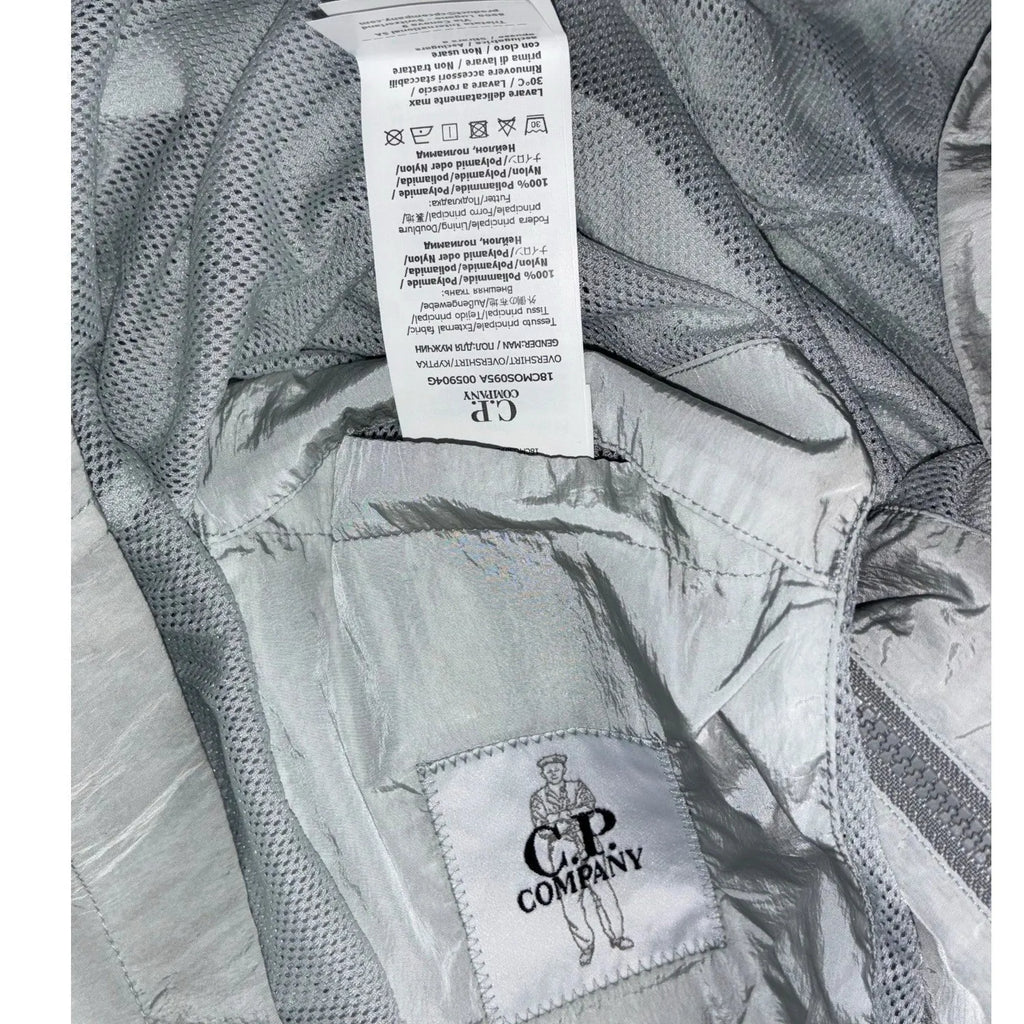 Men's White CP Company Chrome-R Pocket Overshirt