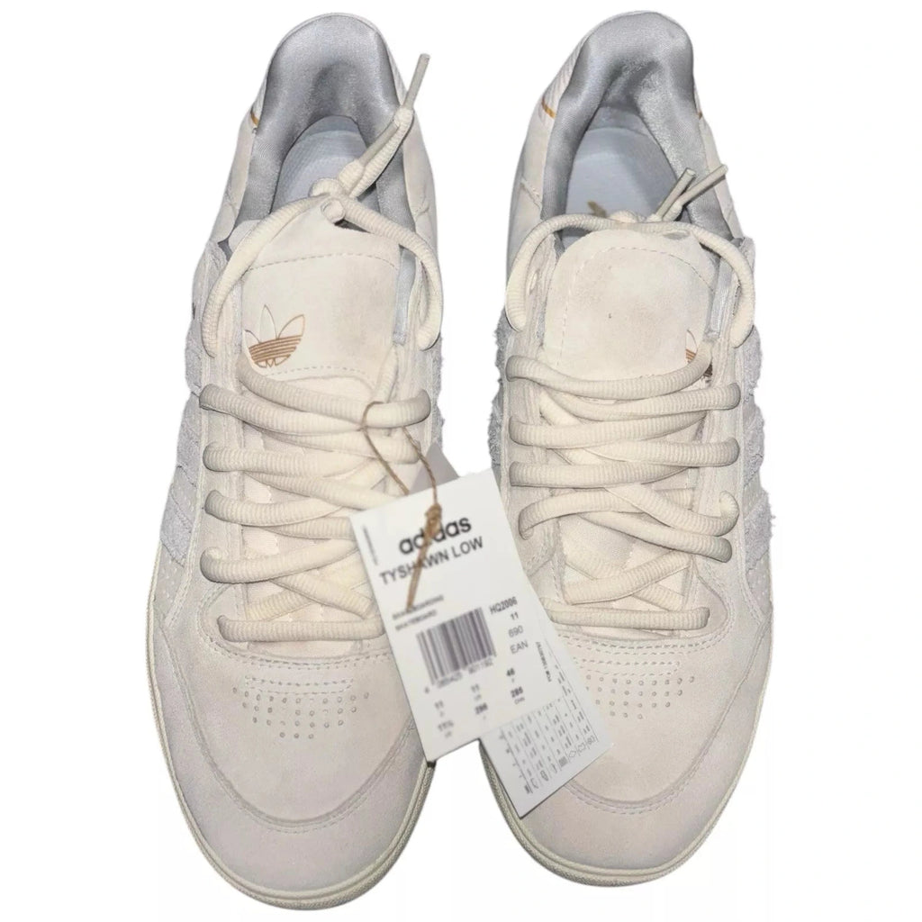 Men's adidas Tyshawn Low White Skateboarding Shoes