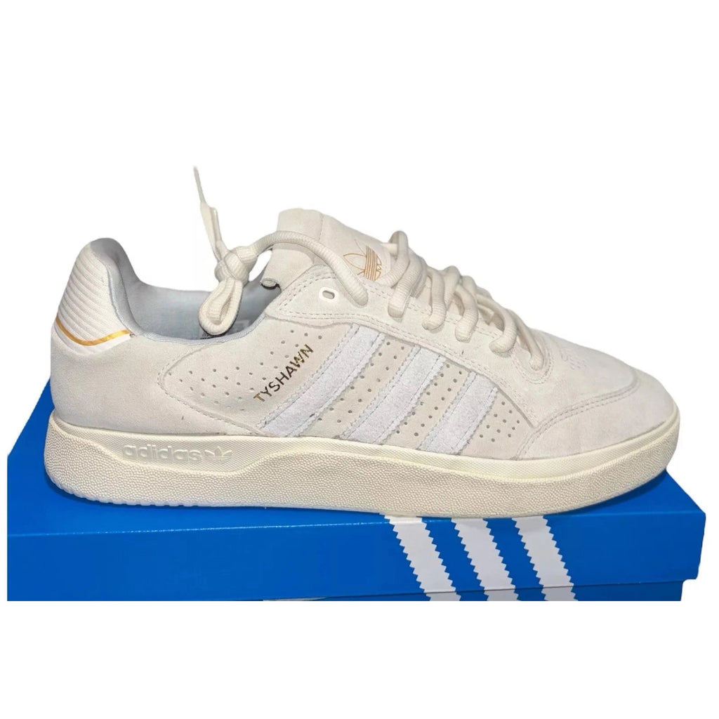 Men's adidas Tyshawn Low White Skateboarding Shoes
