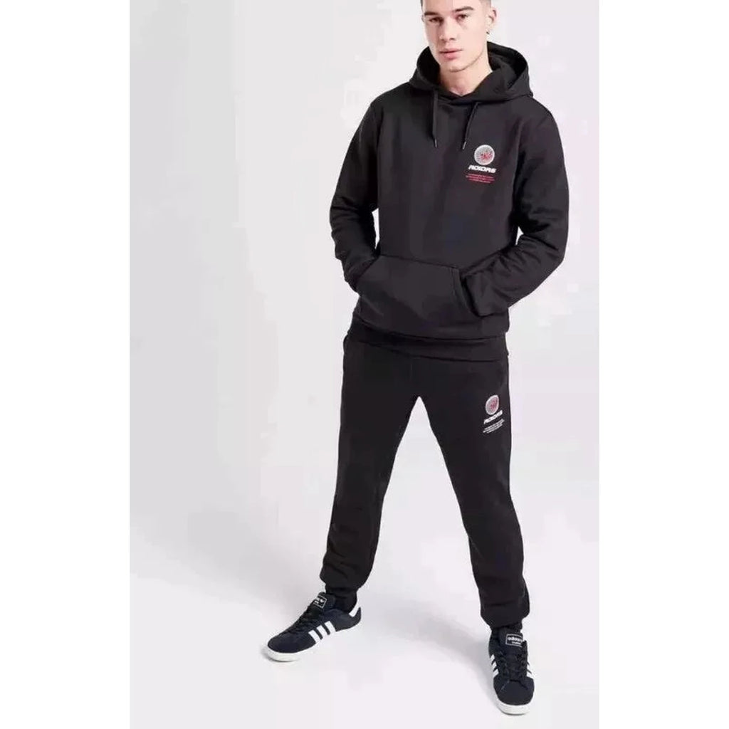 Mens Black Adidas Originals Fleece Hoodie