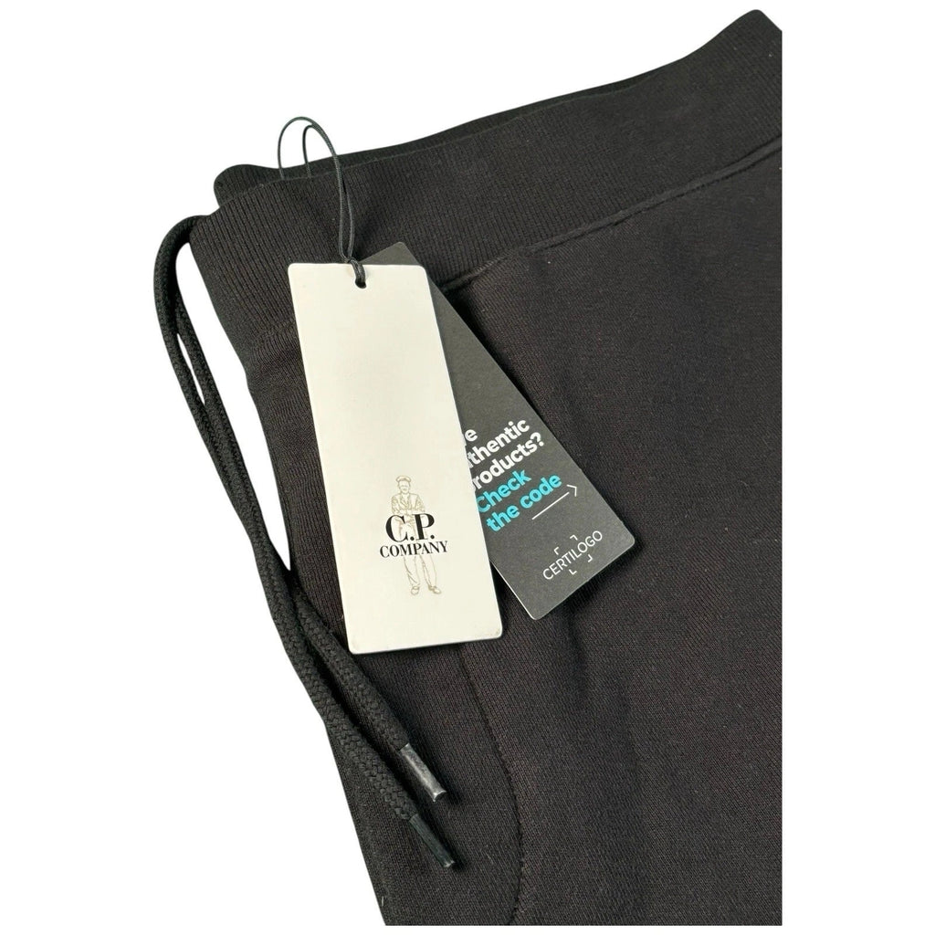 Mens Black Lens Sweatpants by C.P. Company