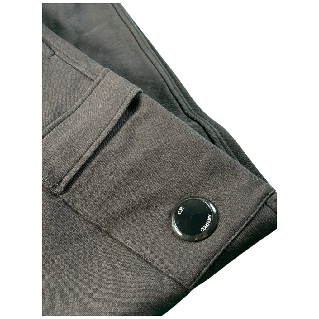Mens Black Lens Sweatpants by C.P. Company