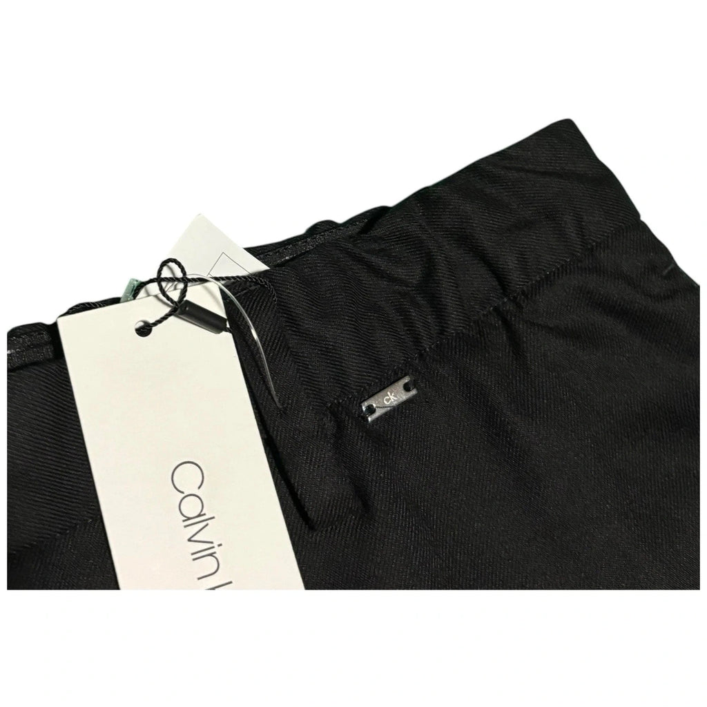 Mens Calvin Klein Black Tapered Fit Trousers