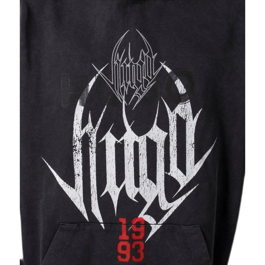 Hugo 1993 Dark Grey Pullover Hoodie