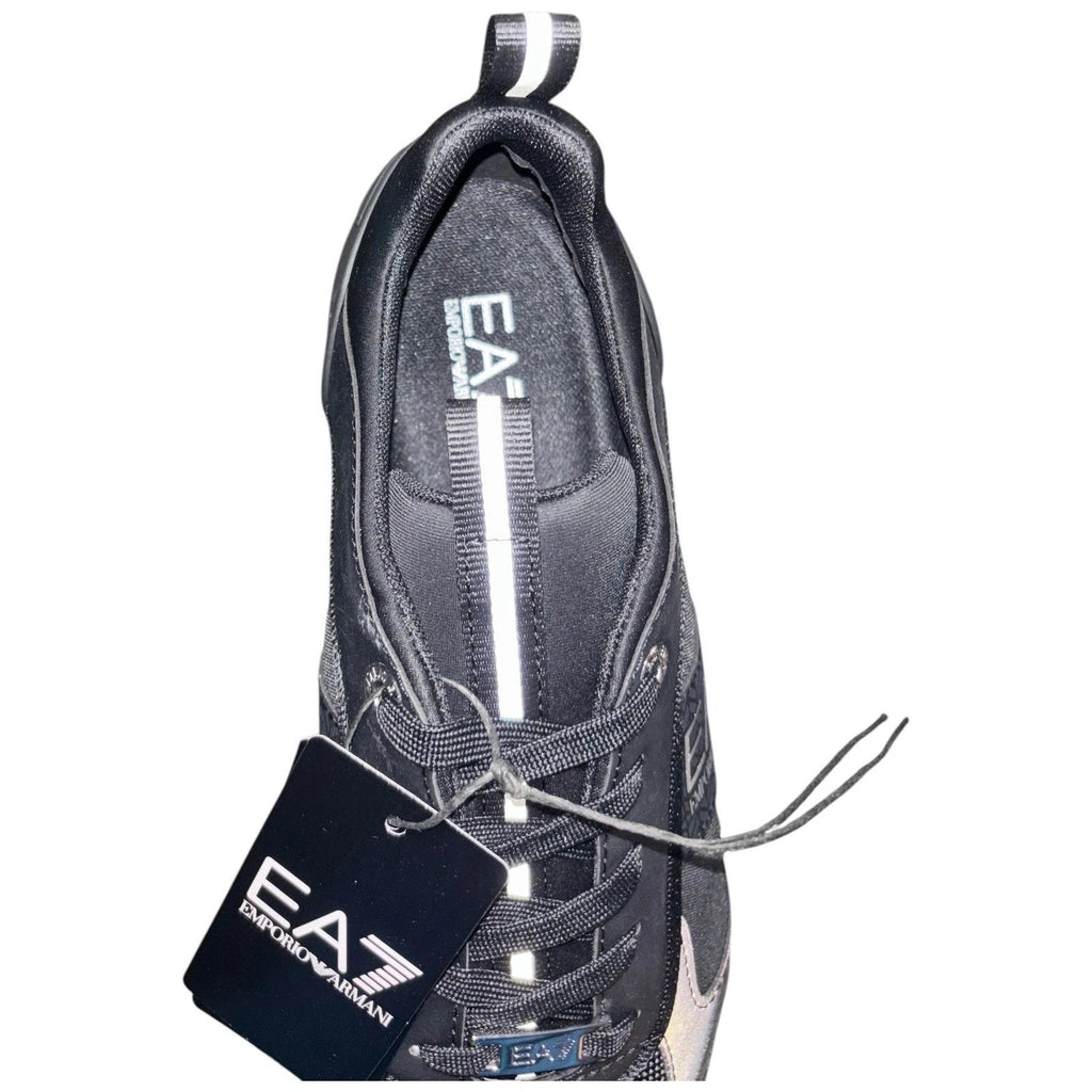 Mens Emporio Armani EA7 Black White Trainers