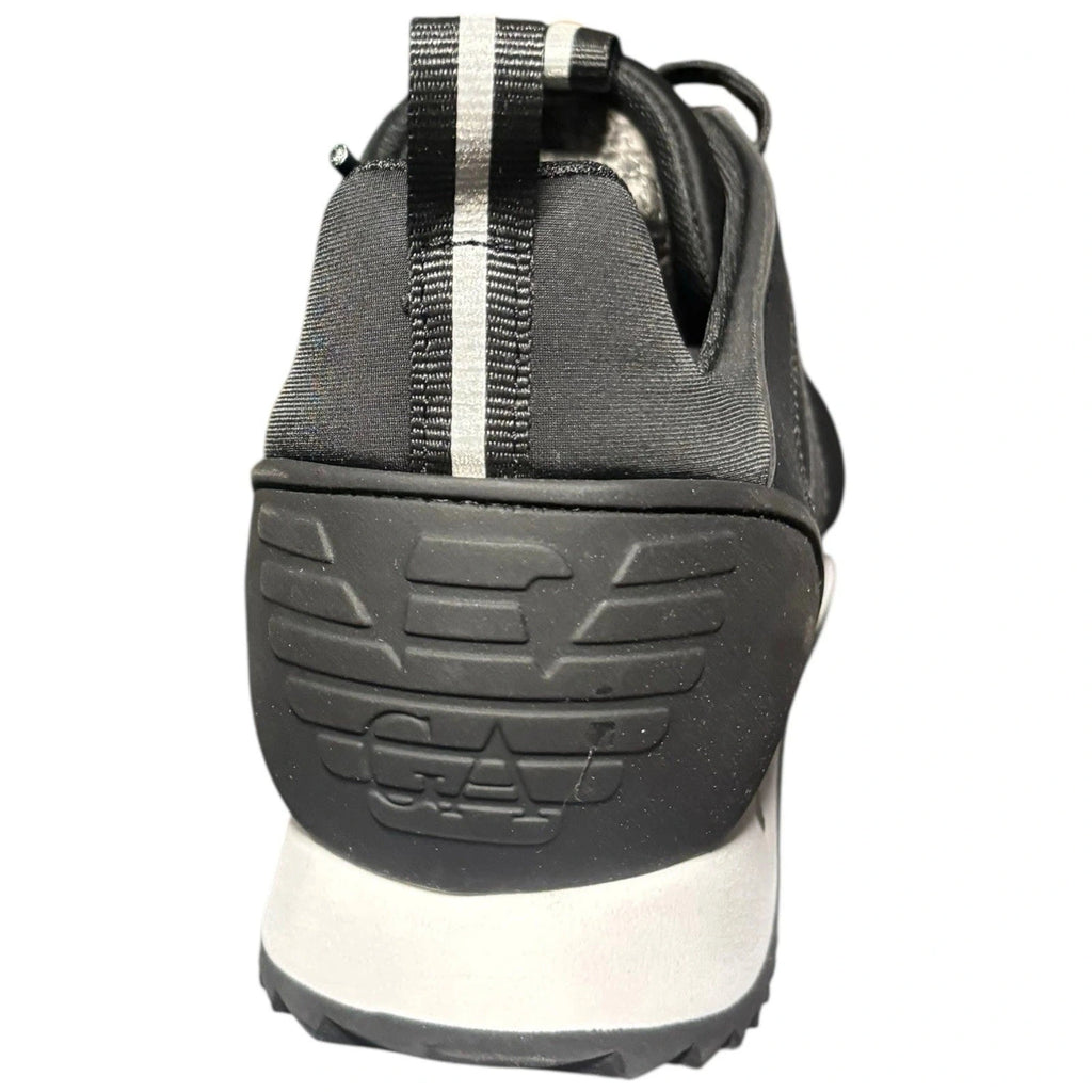 Mens Emporio Armani EA7 Black White Trainers