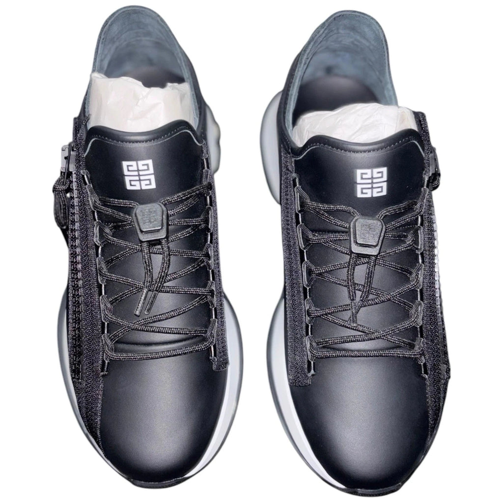 Mens Givenchy Spectre Black Lace Up Low Runners