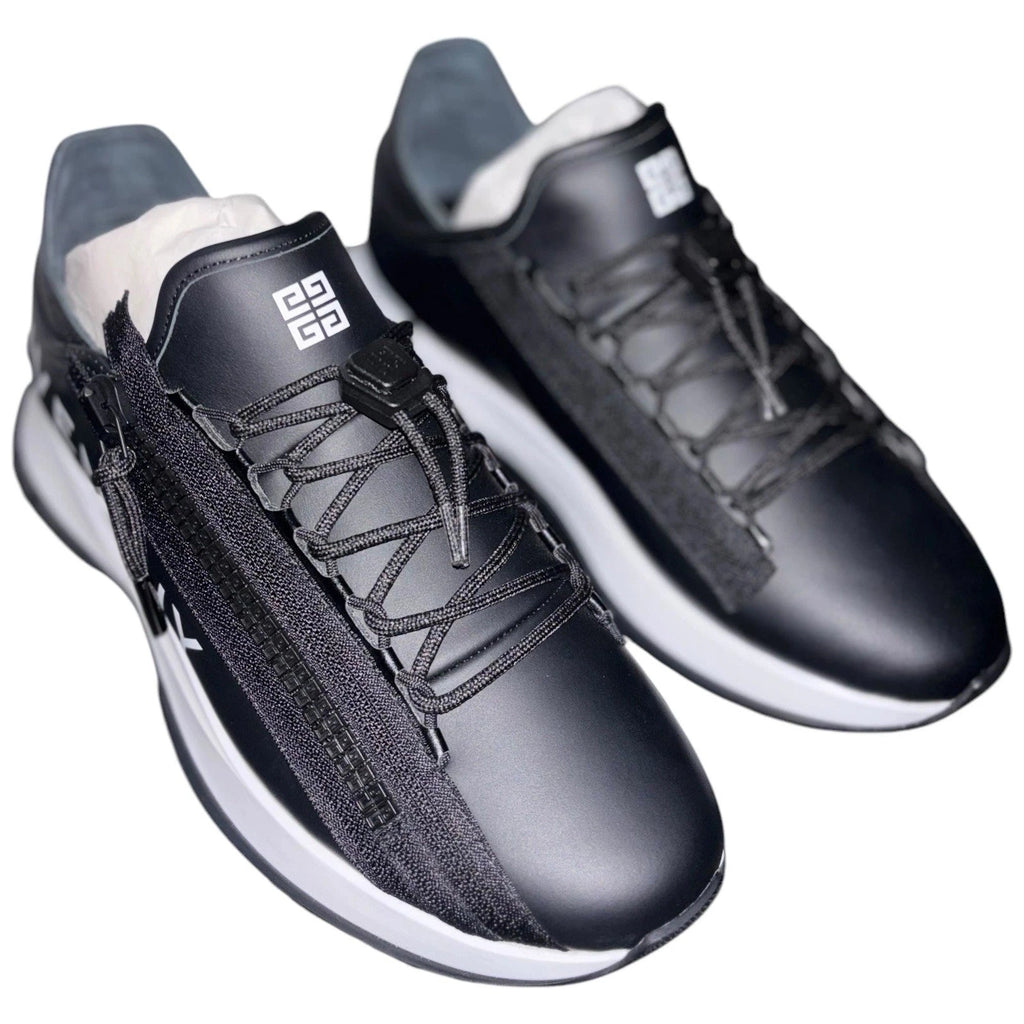 Mens Givenchy Spectre Black Lace Up Low Runners