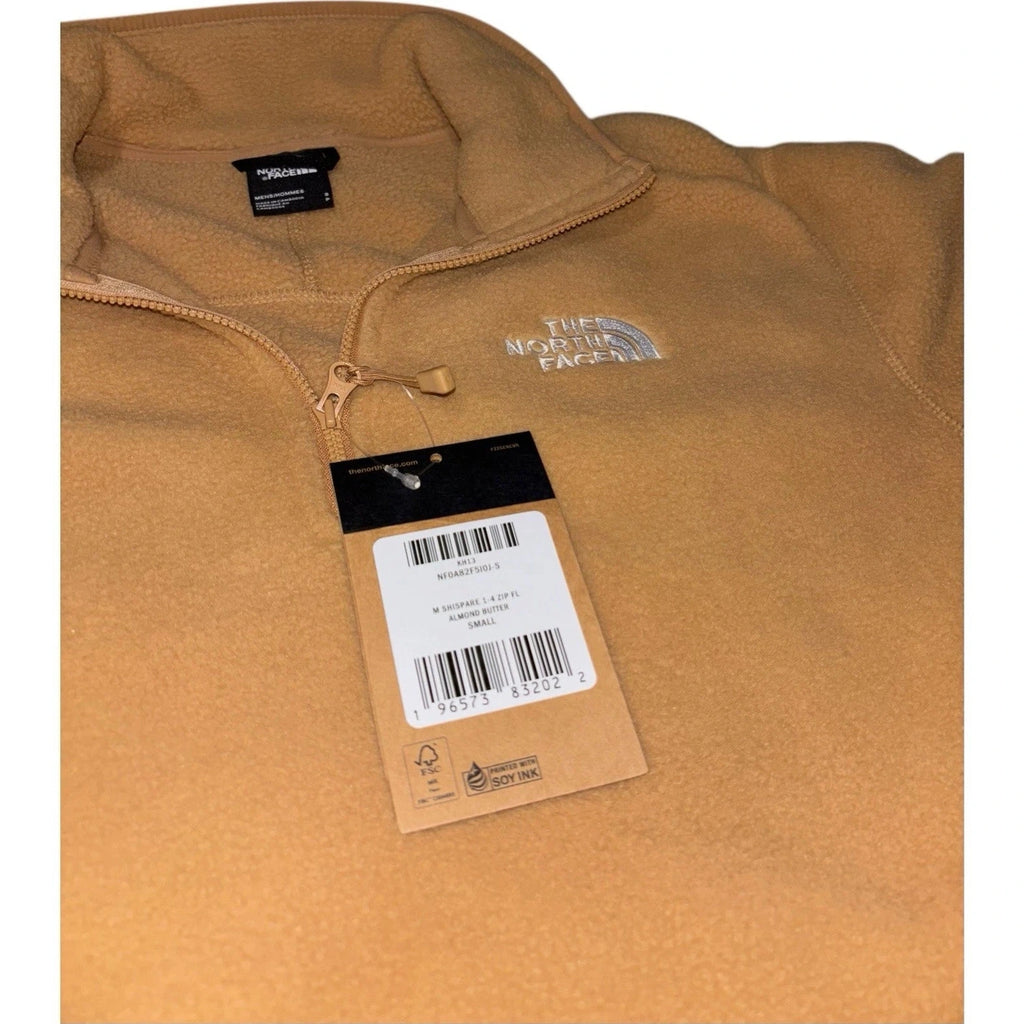 The North Face Glacier 1/4 Zip Fleece Pullover Orange