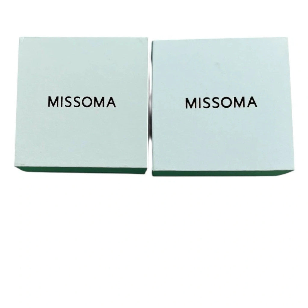 Missoma Women's Gold Wavy Ridge Small Hoops Earring