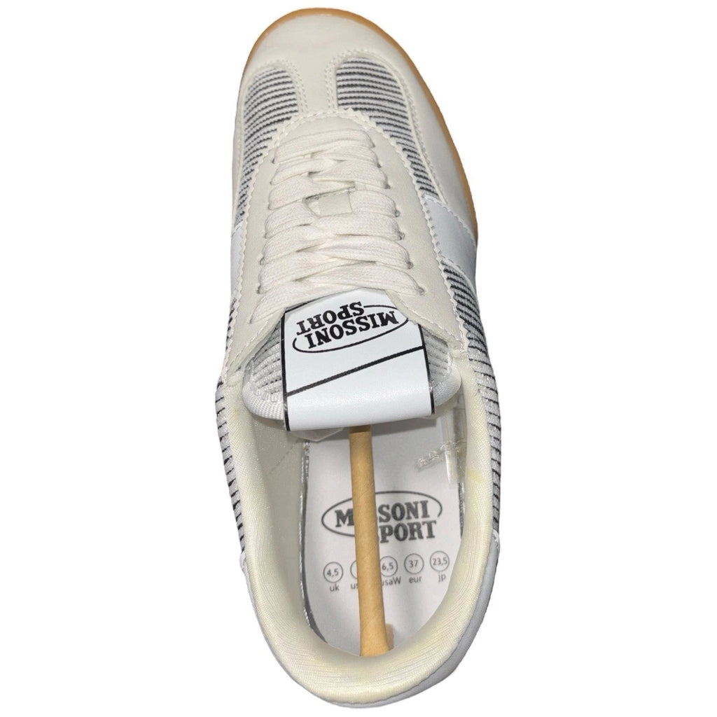Missoni Sport Women's Ivory Trainers with Gum Sole