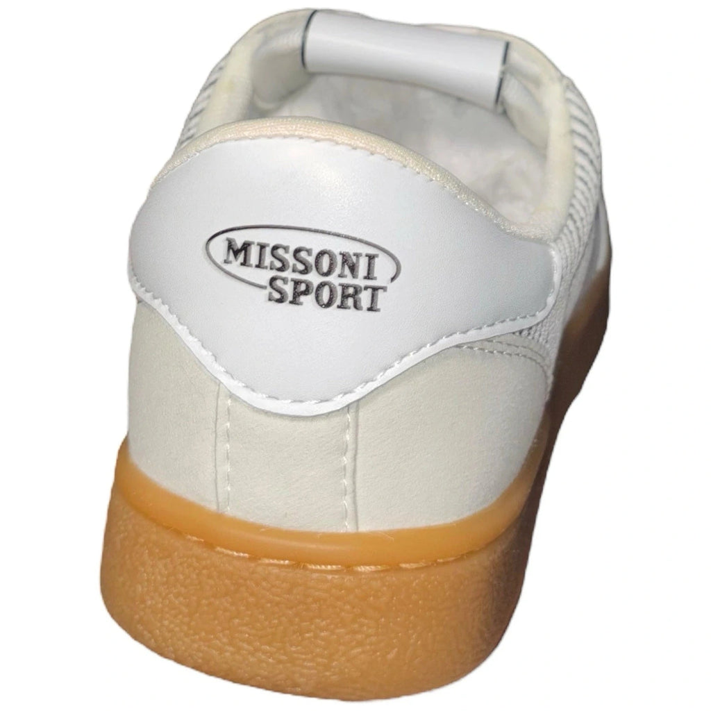 Missoni Sport Women's Ivory Trainers with Gum Sole