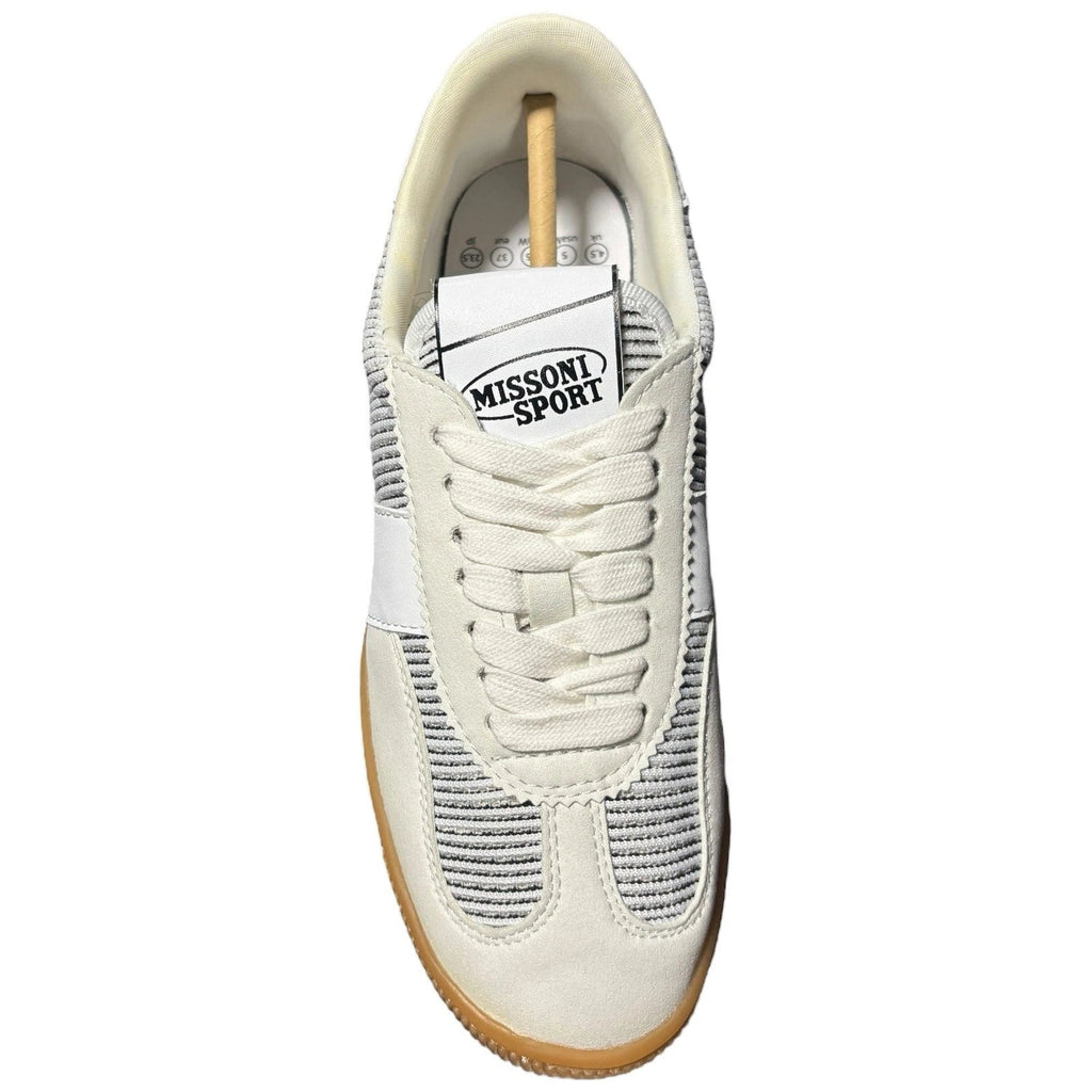 Missoni Sport Women's Ivory Trainers with Gum Sole