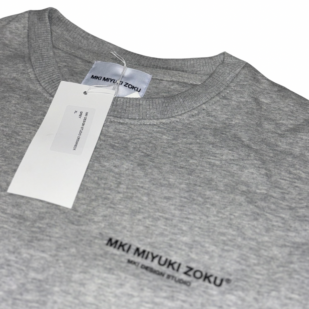 Mki Miyuki-Zoku Cotton Grey Sweatshirt