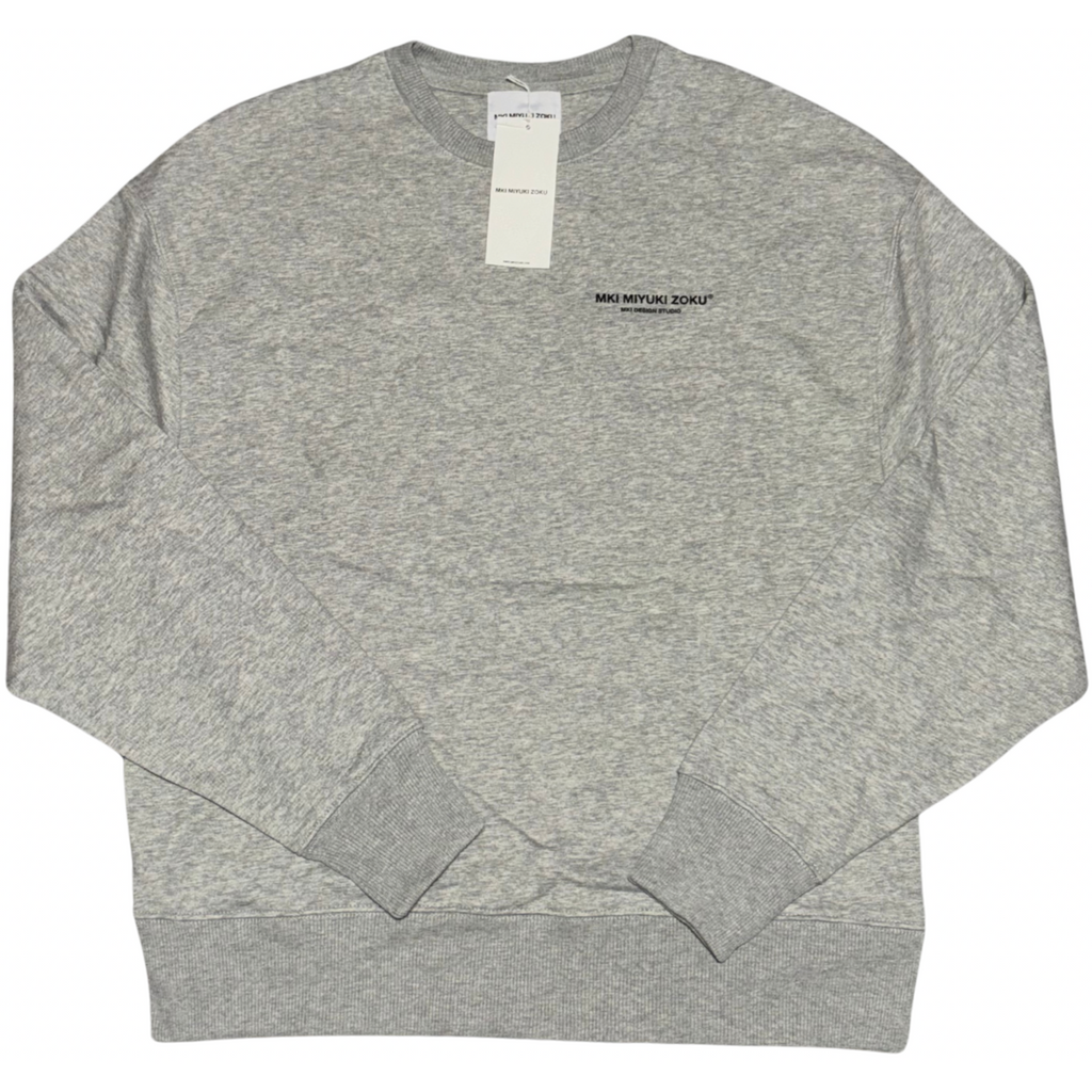 Mki Miyuki-Zoku Cotton Grey Sweatshirt