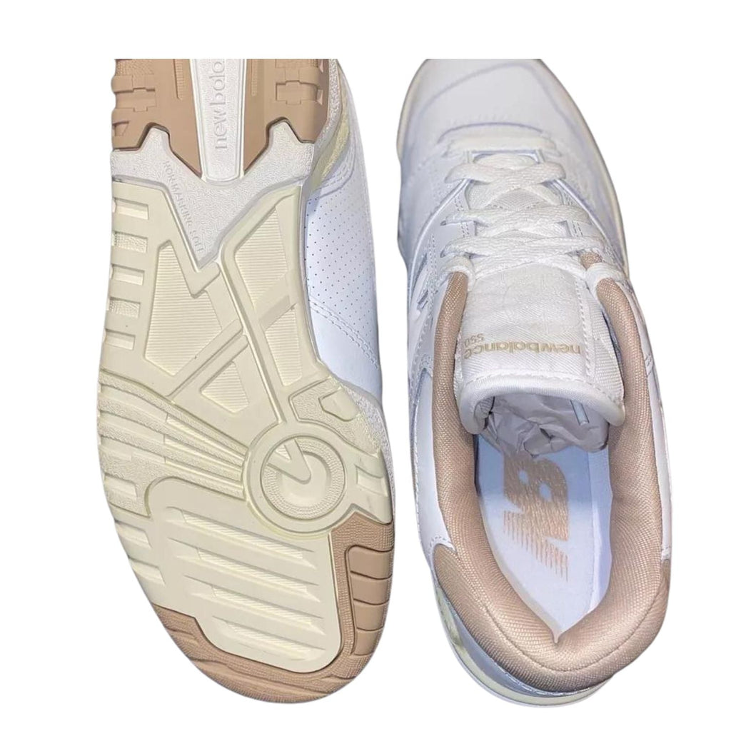 New Balance 550 White Beige Tan Women's Trainers