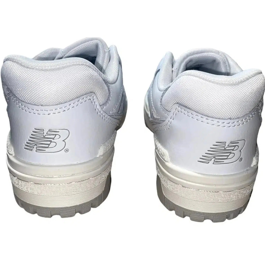 New Balance 550 White Grey Junior Trainers