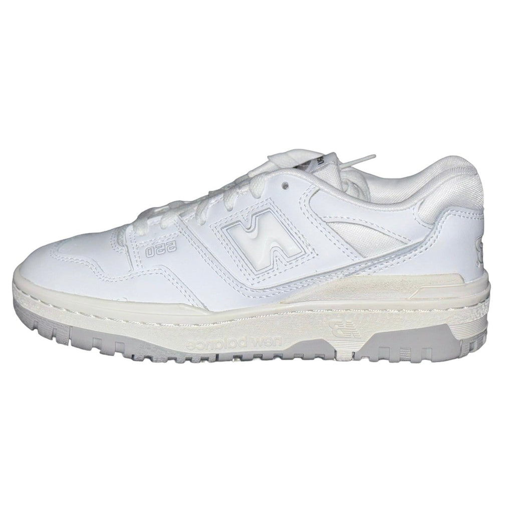 New Balance 550 White Grey Junior Trainers