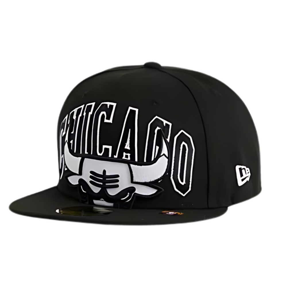 New Era Chicago Bulls Black Baseball Cap