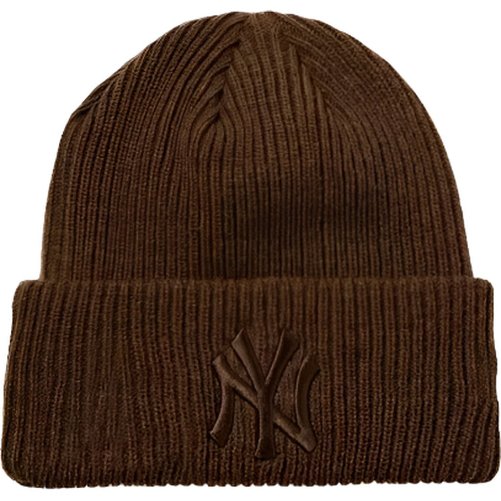 New Era New York Yankees Brown Winter Beanie