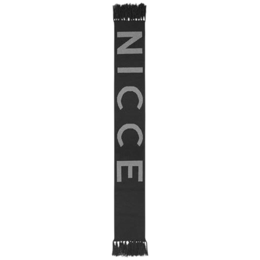 Nicce Unisex Grey Knitted Scarf