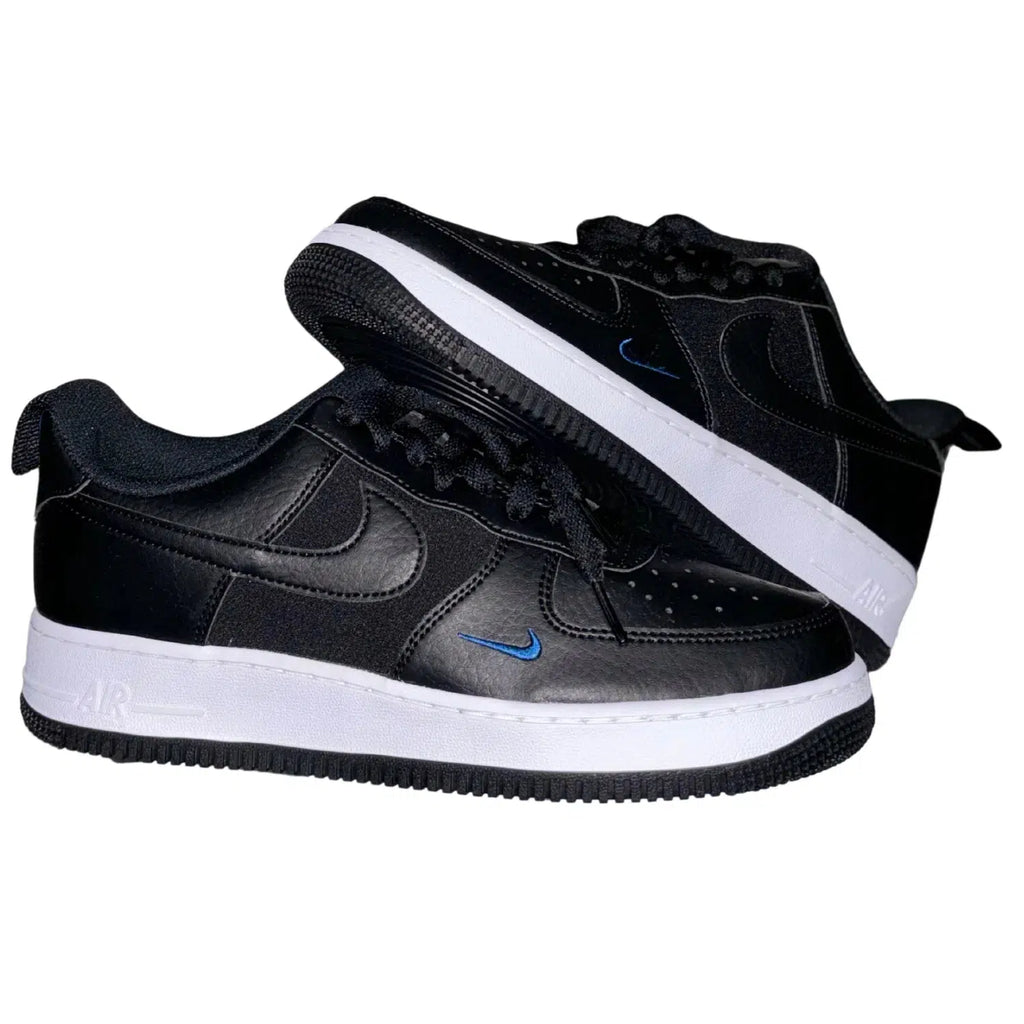 Nike Air Force 1 '07 Black Navy Trainers