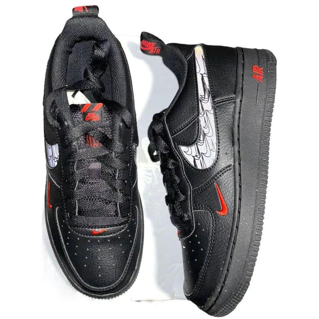 Nike Air Force 1 LV8 Junior Black Trainers