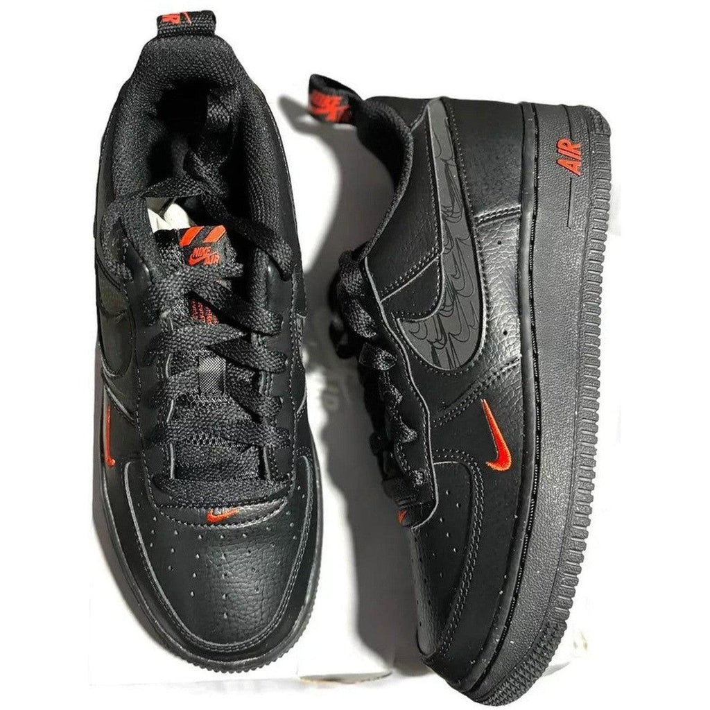 Nike Air Force 1 LV8 Junior Black Trainers