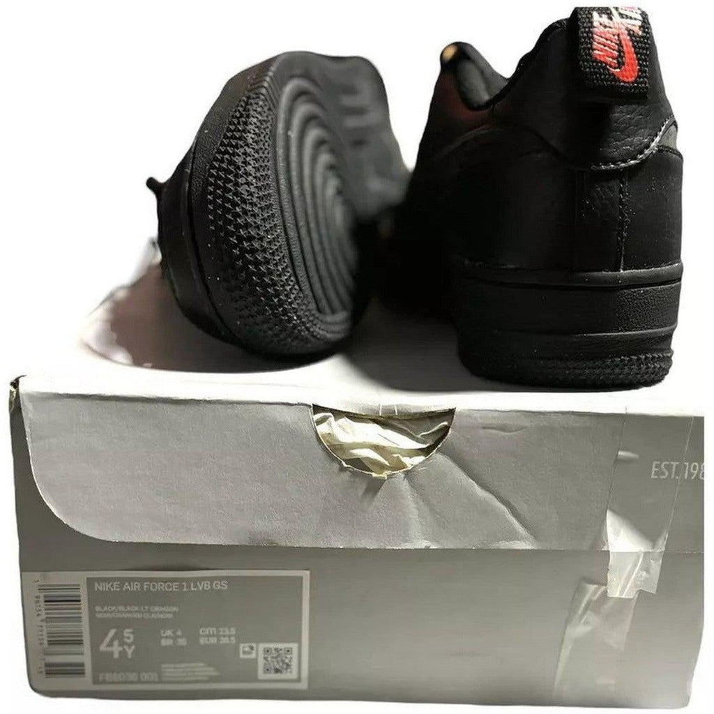 Nike Air Force 1 LV8 Junior Black Trainers