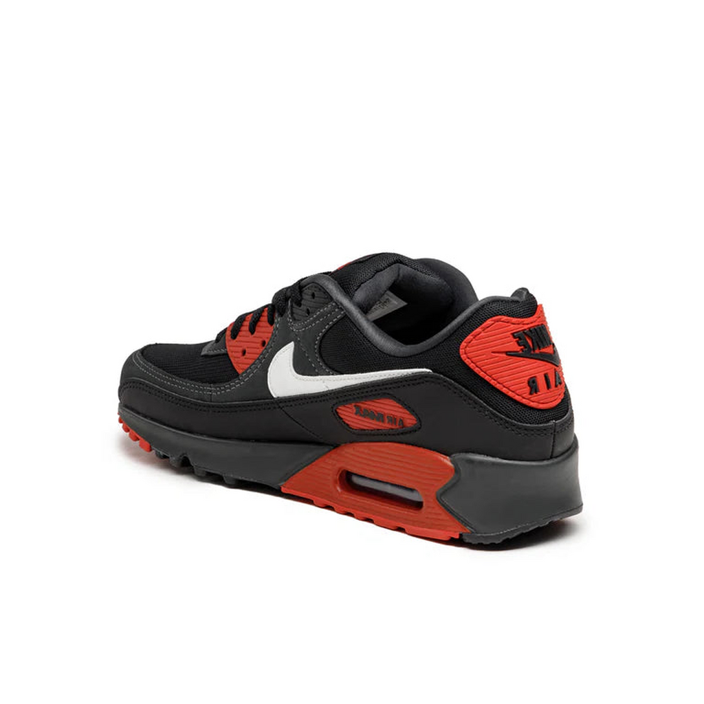 Nike Air Max 90 Anthracite Red & Black Trainers