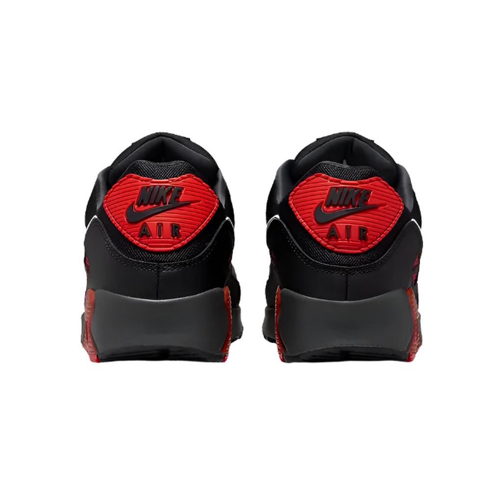 Nike Air Max 90 Anthracite Red & Black Trainers